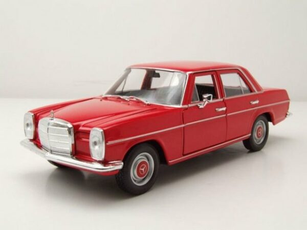 Welly Modellauto Mercedes 220 Strichacht /8 W115 1968 rot Modellauto 1:24 Welly