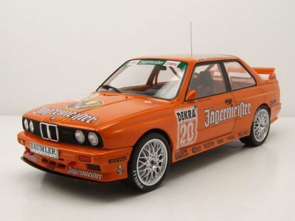 ixo Models Modellauto BMW M3 E30 #20 Jägermeister DTM Nürburgring 1992 Gardner Modellauto