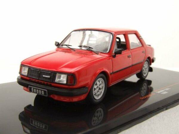 ixo Models Modellauto Skoda 130 L 1988 rot Modellauto 1:43 ixo models