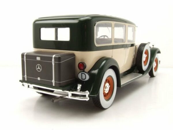 MCG Modellauto Mercedes Typ Nürburg 460/460 K (W08) 1928 beige dunkelgrün Modellauto