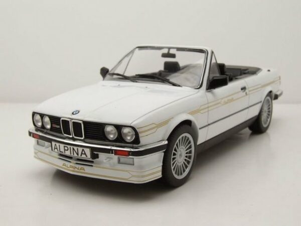 MCG Modellauto BMW Alpina C2 2.7 Cabrio E30 1986 weiß Modellauto 1:18 MCG