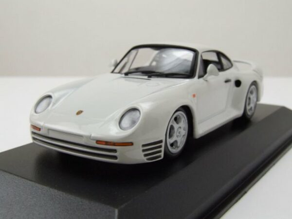 Maxichamps Modellauto Porsche 959 1987 weiß Modellauto 1:43 Maxichamps