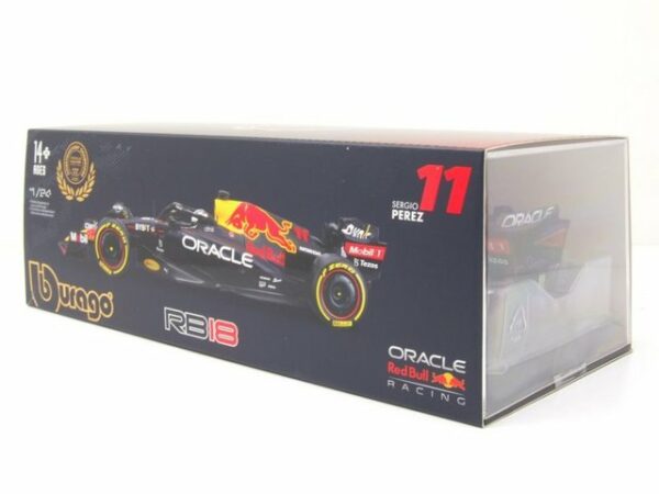 Bburago Modellauto Red Bull RB18 Formel 1 2022 #11 Perez Modellauto 1:24 Bburago