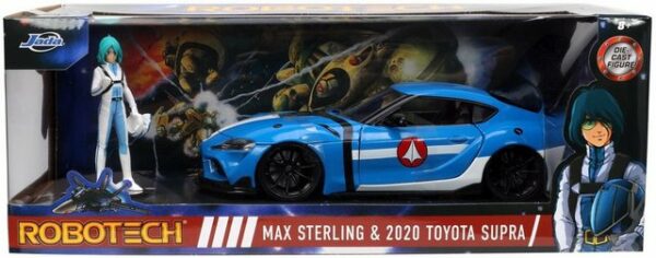 JADA Modellauto Modellauto Robotech M Sterling20 Toyota Supra mit Figur 1:24 253255051