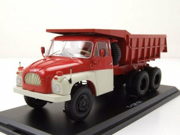 Premium ClassiXXs Modellauto Tatra T138 S1 Muldenkipper rot weiß Modellauto 1:43 Premium ClassiXXs