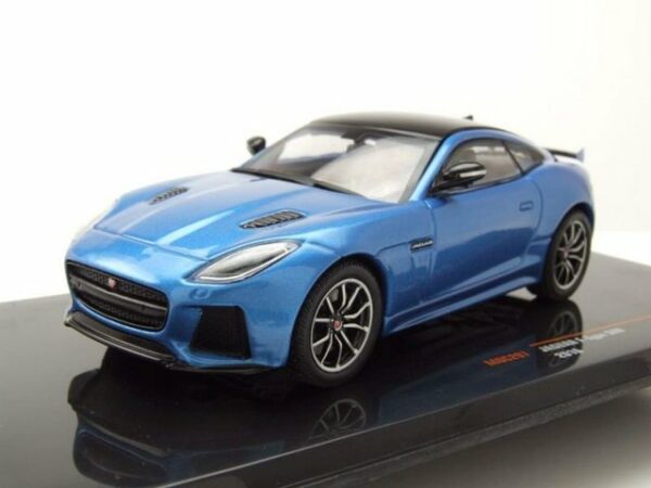 ixo Models Modellauto Jaguar F-Type SVR 2016 blau Modellauto 1:43 ixo models