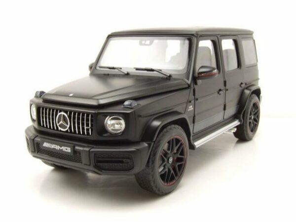 Minichamps Modellauto Mercedes AMG G63 G-Klasse First Edition 2018 matt schwarz Modellauto