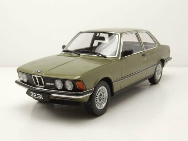 KK Scale Modellauto BMW 323i E21 1978 grün metallic Modellauto 1:18 KK Scale