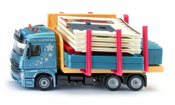 Siku Modellauto Fertighaus-Transporter