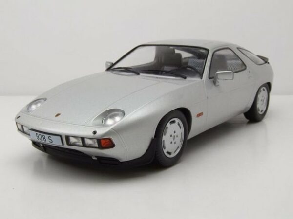 MCG Modellauto Porsche 928 S 1980 silber Modellauto 1:18 MCG