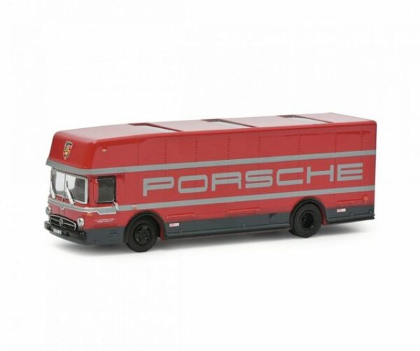 Schuco Modellauto 452668000 Schuco Renntransporter PORSCHE 1:87