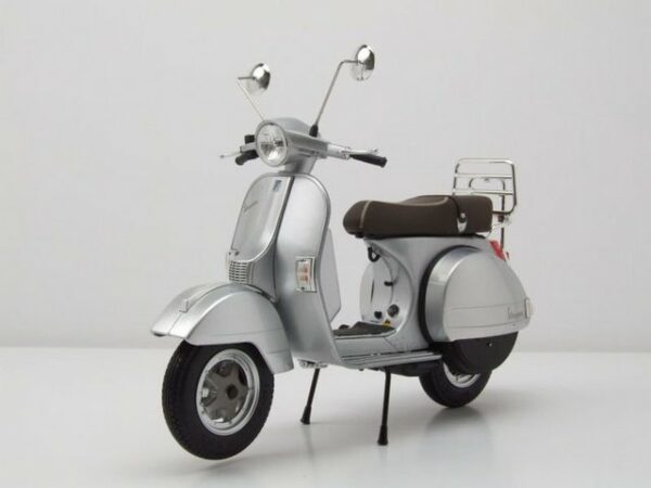 Schuco Modellmotorrad Vespa PX 125 70 Jahre silber Modellmotorrad 1:10 Schuco