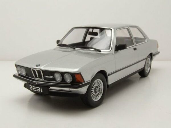 KK Scale Modellauto BMW 323i E21 1978 silber Modellauto 1:18 KK Scale