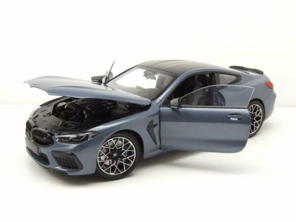 Minichamps Modellauto BMW M8 Coupe 2020 blau metallic Modellauto 1:18 Minichamps