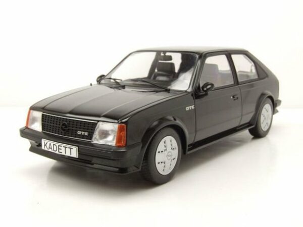 MCG Modellauto Opel Kadett D GTE 1983 schwarz Modellauto 1:18 MCG