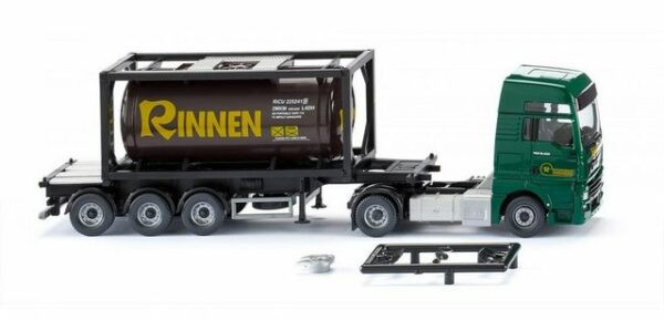 Wiking Modellauto Wiking 53606 Tankcontainersattelzug 20' 1:87