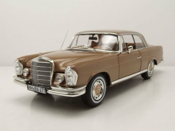 Norev Modellauto Mercedes 250 SE Coupe 1969 W111 gold metallic Modellauto 1:18 Norev