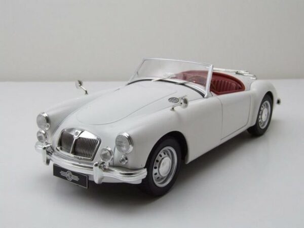 Triple9 Modellauto MGA 1600 MKII Cabrio LHD 1961 weiß Modellauto 1:18 Triple9