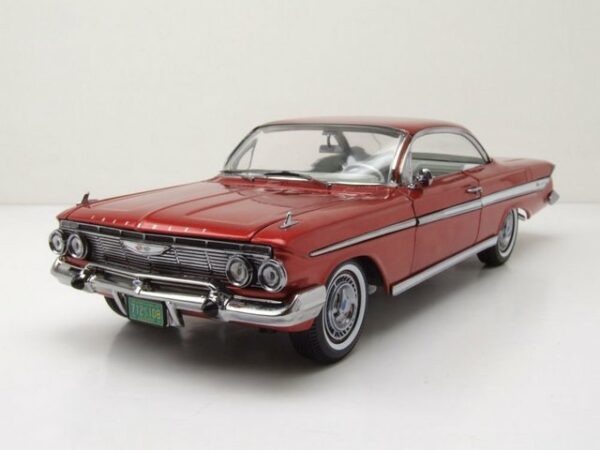 Sun Star Modellauto Chevrolet Impala Sport Coupe 1961 dunkelrot Modellauto 1:18 Sun Star