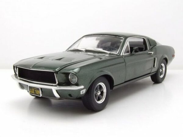 GREENLIGHT collectibles Modellauto Ford Mustang GT Fastback 1968 highland green grün Modellauto 1:18