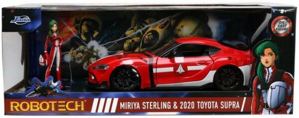 JADA Modellauto Modellauto Robotech M. Sterling 20 Toyota Sup mit Figur 1:24 253255053