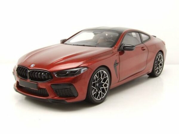 Minichamps Modellauto BMW M8 Coupe 2020 rot metallic Modellauto 1:18 Minichamps