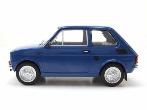 MCG Modellauto Fiat Polski 126p 1972 dunkelblau Modellauto 1:18 MCG