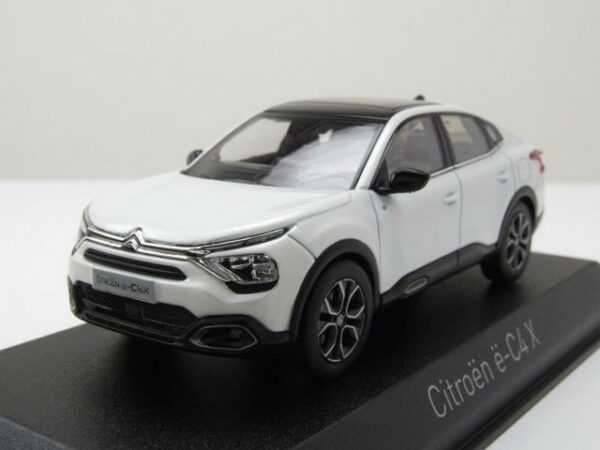 Norev Modellauto Citroen e-C4 X 2023 weiß metallic Modellauto 1:43 Norev