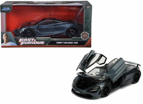 JADA Modellauto Modellauto H.R.Fast & Furious Shaw's McLaren 720S 1:24 253203036