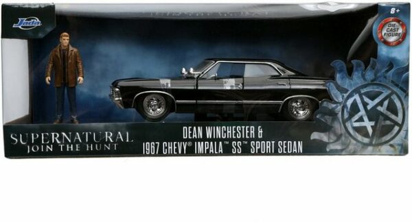 JADA Modellauto Modellauto Supernatural Dean Winchester 1967 Chevy Impala 253255037