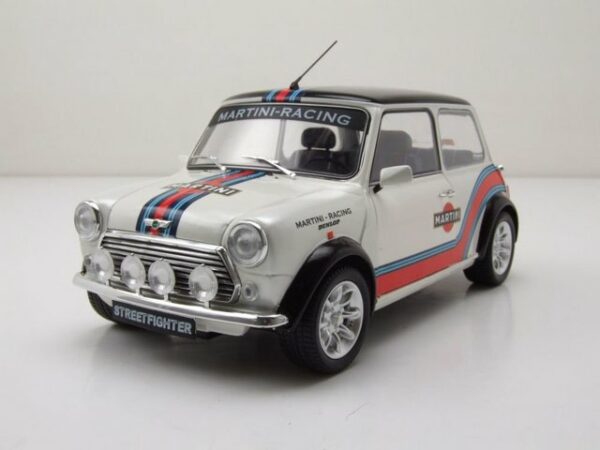 Solido Modellauto Mini Cooper Sport Martini Evo 1998 weiß 1:18 Solido