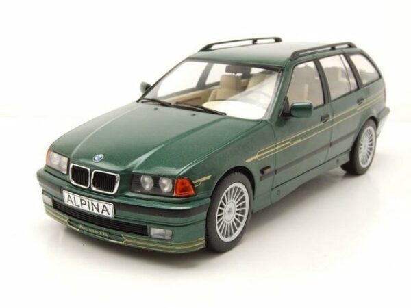 MCG Modellauto BMW Alpina B3 3.2 E36 Touring Kombi 1995 dunkelgrün metallic Modellaut