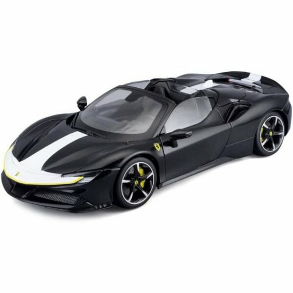 Bburago Modellauto Ferrari Signature - SF90 Spider (schwarz)