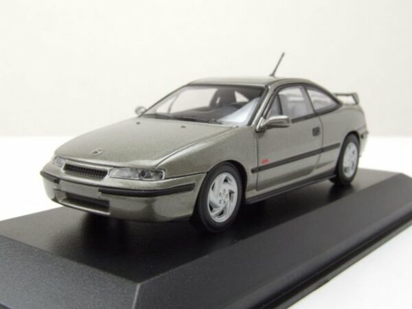 Maxichamps Modellauto Opel Calibra Turbo 4x4 1992 grau metallic Modellauto 1:43 Maxichamps