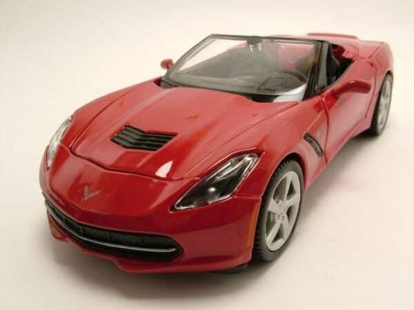 Maisto® Modellauto Chevrolet Corvette Stingray C7 Convertible 2014 rot Modellauto 1:24