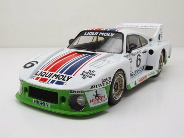 MCG Modellauto Porsche 935 J #6 Liqui Moly DRM Spa-Francorchamps 1980 Stommelen Model