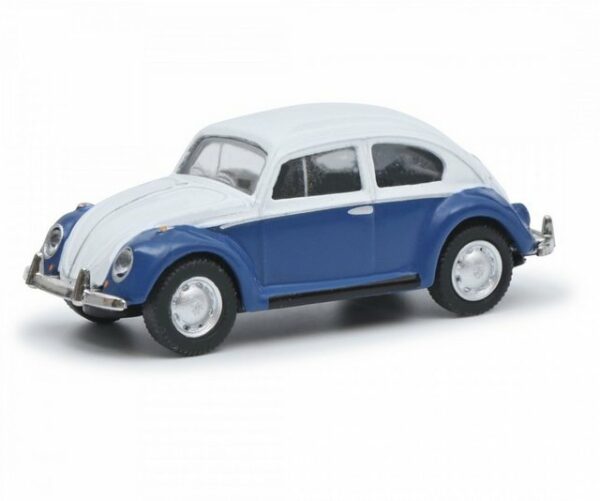 Schuco Modellauto 452670600 Schuco VW Käfer blau/weiß 1:87