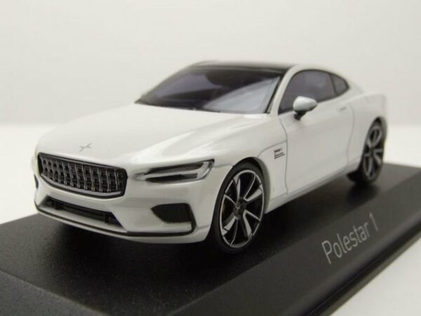 Norev Modellauto Polestar 1 2020 schnee weiß Modellauto 1:43 Norev