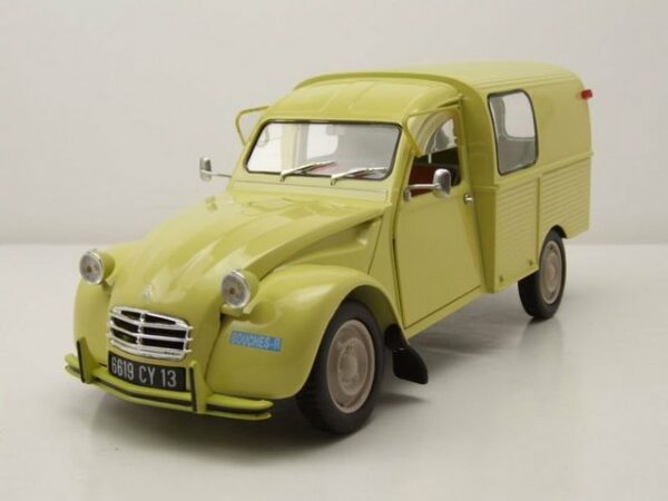 Norev Modellauto Citroen 2CV Fourgonnette Ente AK350 1966 gelb Modellauto 1:18 Norev