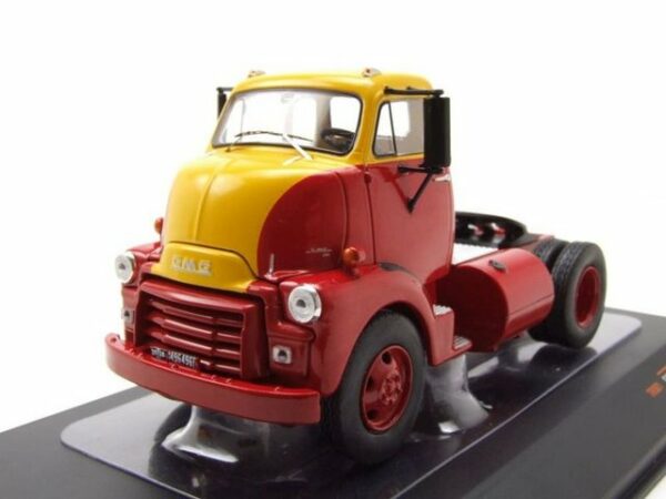 ixo Models Modellauto GMC 950 COE Zugmaschine 1954 rot gelb Modellauto 1:43 ixo models