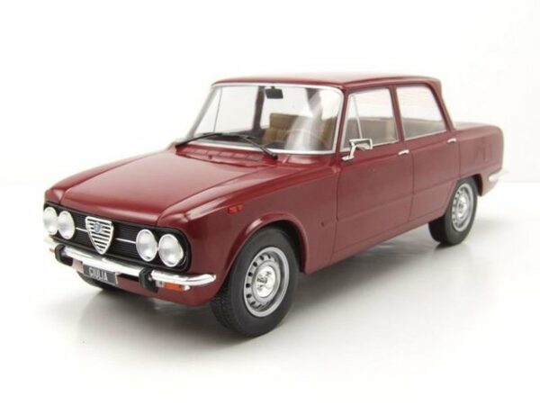 MCG Modellauto Alfa Romeo Giulia Nuova Super 1974 dunkelrot Modellauto 1:18 MCG