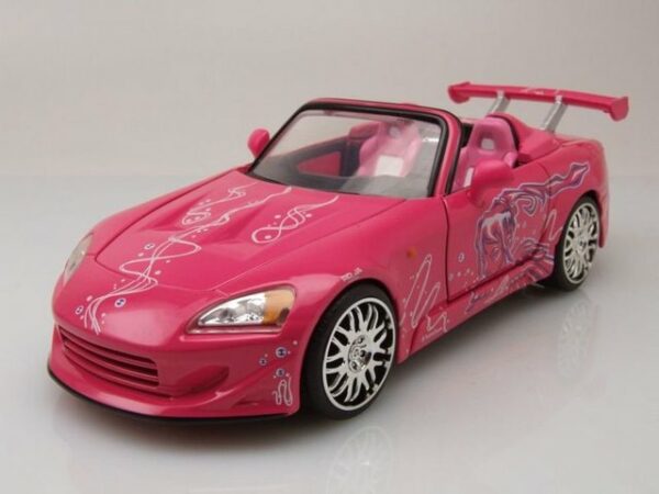 JADA Modellauto Honda S2000 Cabrio 1995 pink Suki Fast & Furious Modellauto 1:24 Jada