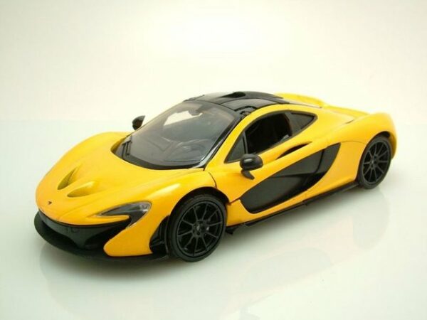 Motormax Modellauto McLaren P1 2014 gelb metallic Modellauto 1:24 Motormax